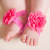 Children's shiffon foot strap, socks, set, ankle bracelet, accessory, European style, 22 colors
