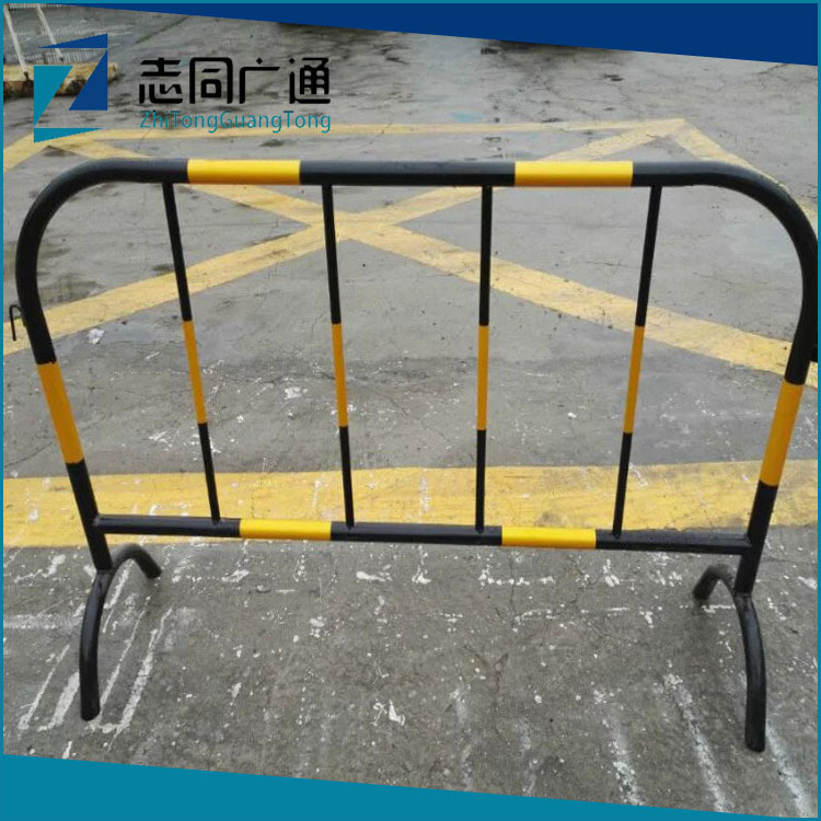 铁马临时护栏 铁马护栏 铁质护栏铁马 黄黑铁马 工地隔离栏