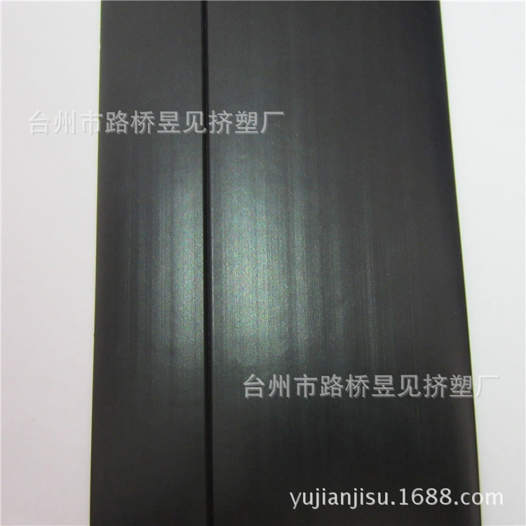 Productos de extrusión de plástico Lámina decorativa de PVC bandas de borde suave Fabricación de productos de bandas de borde de plástico extruido de hoja de PVC