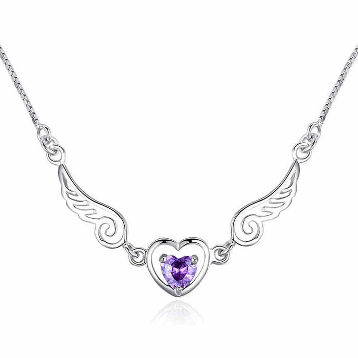 Necklace heart-shaped, Birthday gift, wholesale