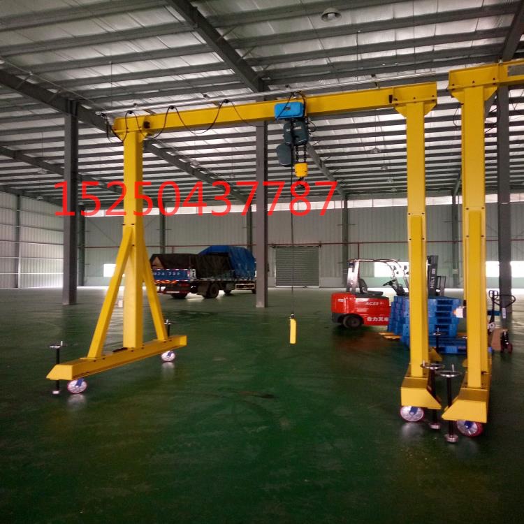 无锡苏州昆山张家港移动式模具注塑机龙门架龙门吊小型行车