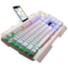 Metal keyboard, rainbow laptop suitable for games, G700, wholesale