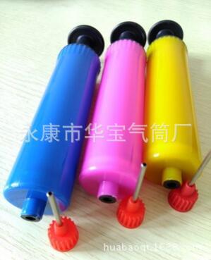 便携篮球足球充气筒球类6英寸打气筒充气工具气球充气游泳圈婚庆