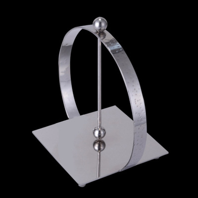 餐台面餐巾架 不锈钢纸巾座自助餐桌面纸巾座 KTV纸巾架|ms