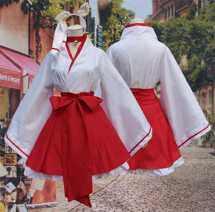 Spot FREEING Инфинит Страйтс Xiao Zhizhi Лиса ведьма COSPLAY кимоно девочка одежда