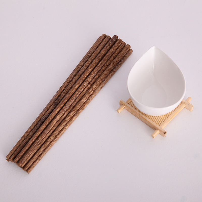 廠家批發雞翅木筷子 健康無漆無蠟 環保筷10雙裝可定做logo