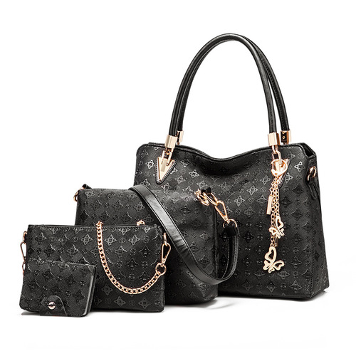 Cross-border exclusive supply of 2024 new fashion European and American one-shoulder cross-body handbags, large bags, middle bags, mother-in-law bags-55# women's bags