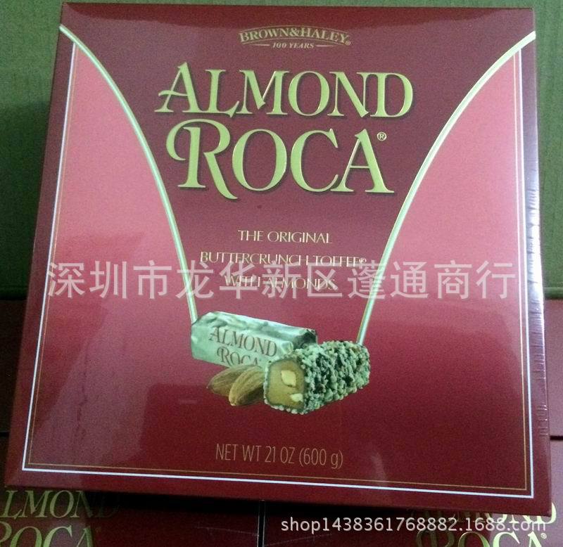 美国Almond Roca乐家杏仁糖340g礼盒装*12盒果仁巧克力软糖果-阿里巴巴