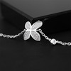 Bracelet, jewelry, accessory, silver 925 sample, four-leaf clover, wholesale