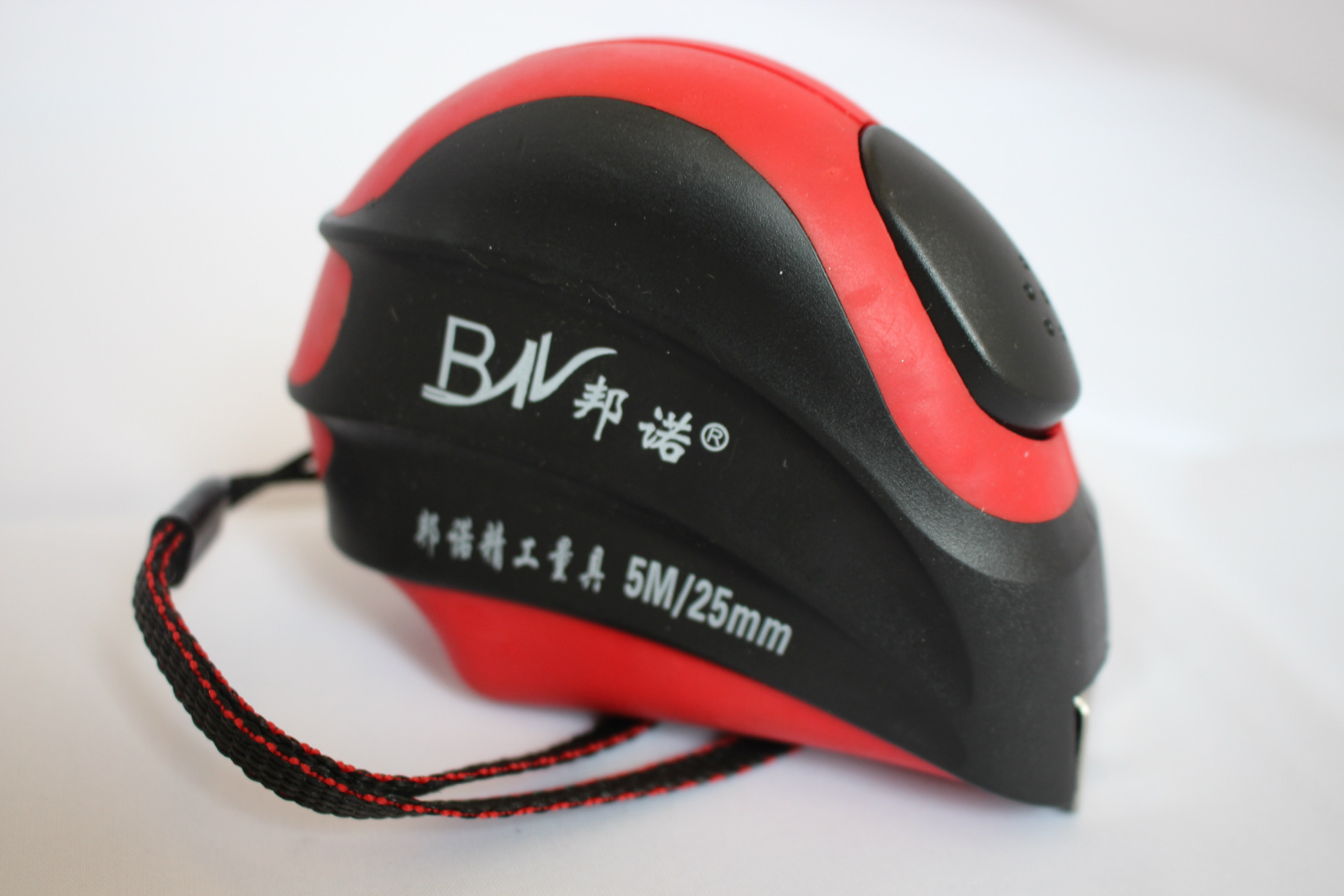 厂家供应包胶卷尺钢卷尺自动伸缩钢卷尺5米卷尺尺子保证质量