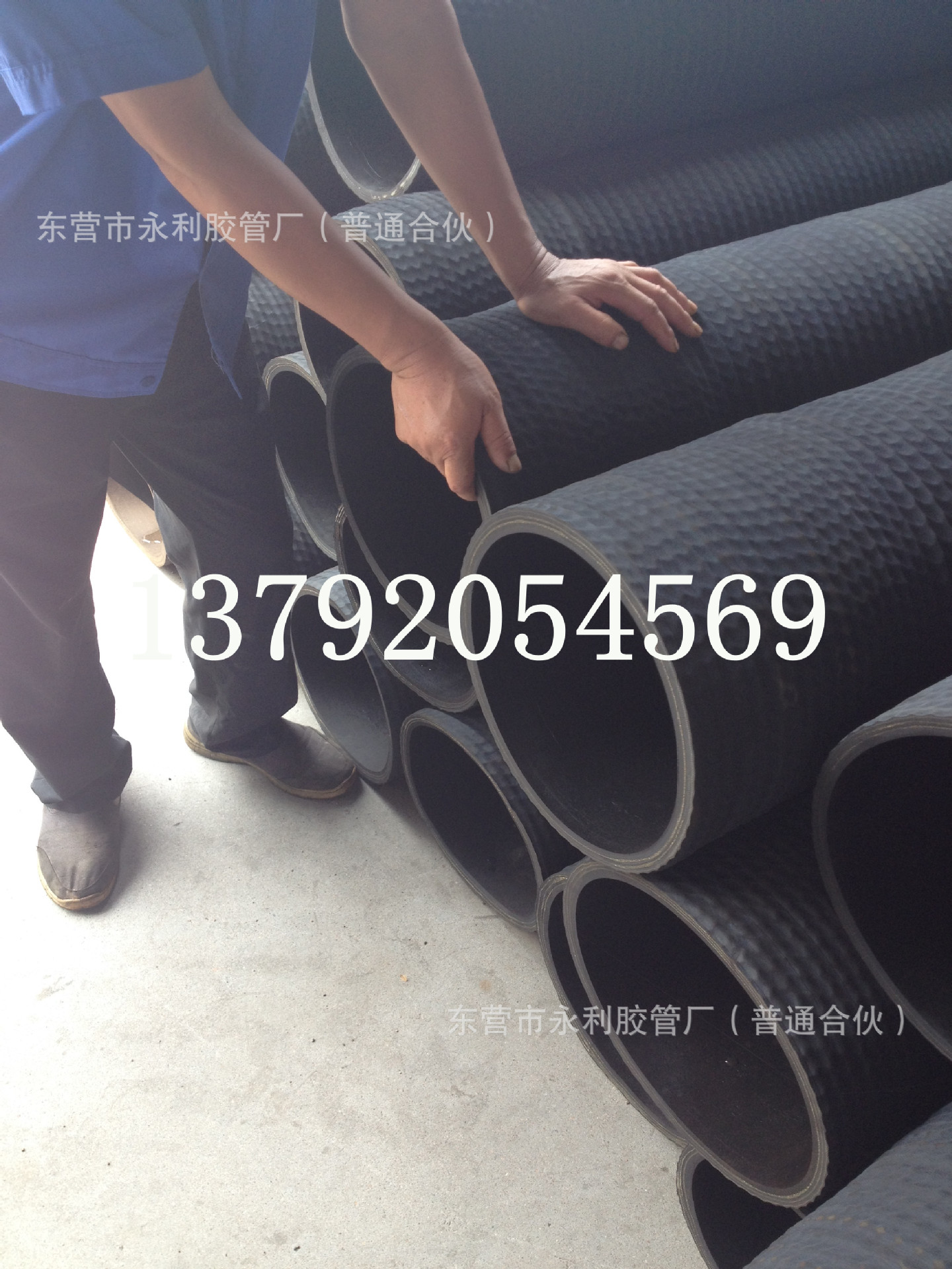 100mm输水排污环卫车用橡胶管 4寸吸沙胶管 钢丝骨架抽沙橡胶管