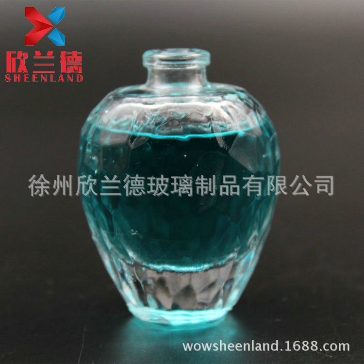 香水分装瓶 香水小瓶子 30ml蒙砂瓶 彩喷玻璃瓶 喷雾香水