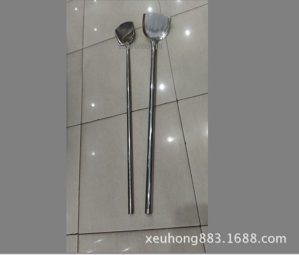 304不锈钢特加长取样勺口径12CM/柄长65CM液体/粉体取样勺/分样勺-阿里巴巴
