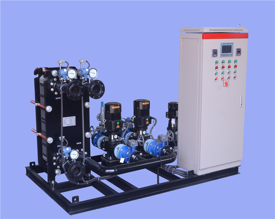 小区改造换热机组 蒸汽式换热机组 水水换热器