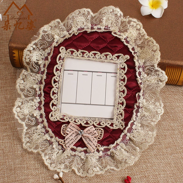 Wine red oval