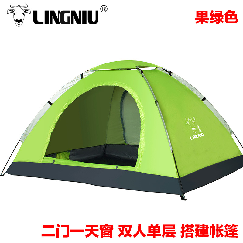 Takin 2 doors 1 skylight double tent number: LN-ZP002-02