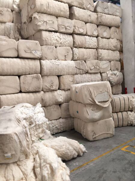 Factory specializes in the production of cotton short velvet