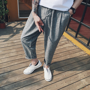 男士灯笼裤黑色图片_男士灯笼裤黑色图片大全