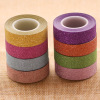 Transparent cute glitter powder, paper tape, photoalbum, decorations, hair band, handmade