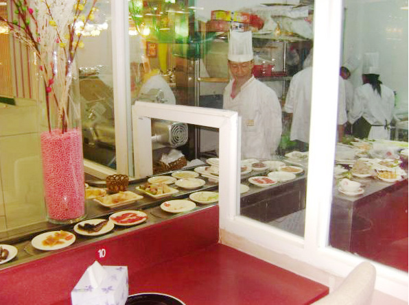 火锅旋转设备,小火锅回转设备,火锅输送旋转平台,火锅传送设备