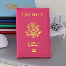 美国PU皮套荔枝纹passport护照套护照包证件保护套批