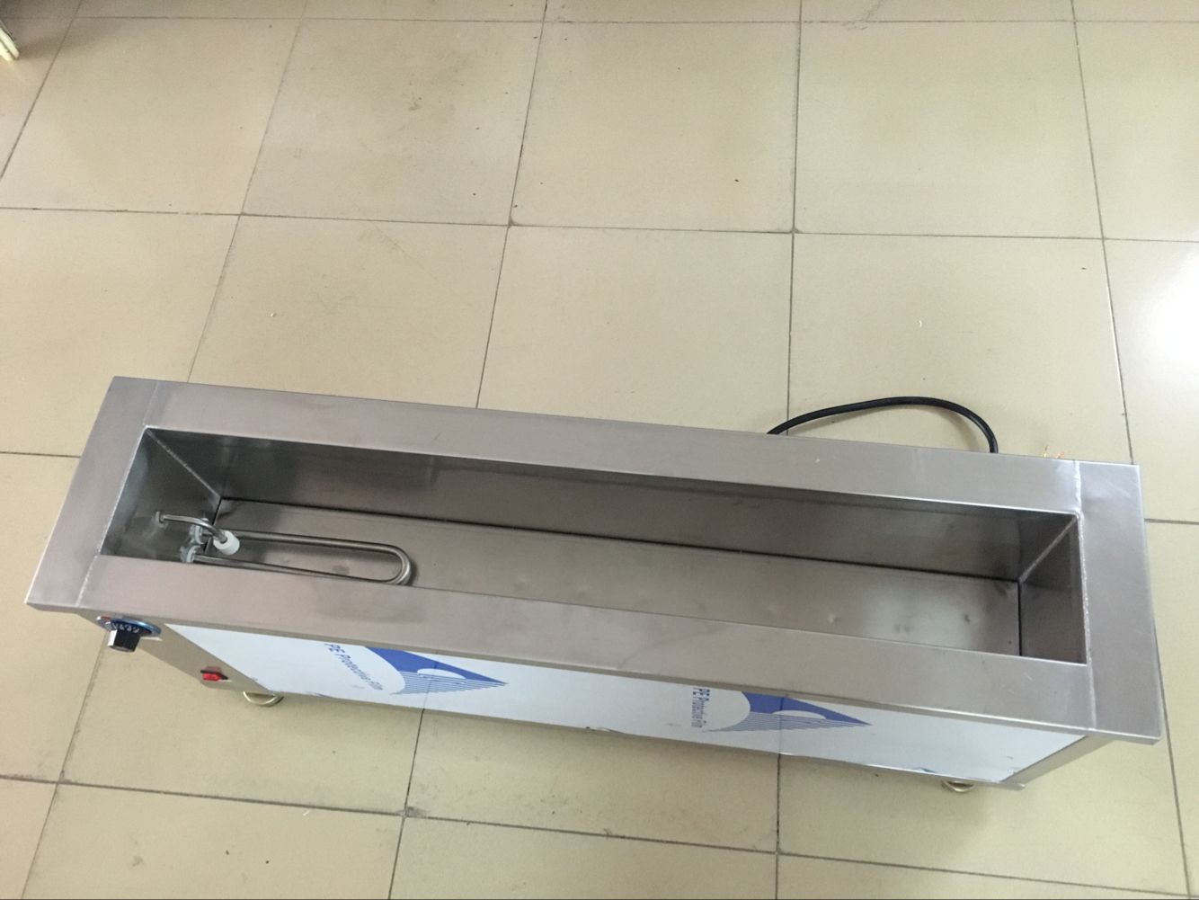 Industrial golden microscope for experiments, equipment 2