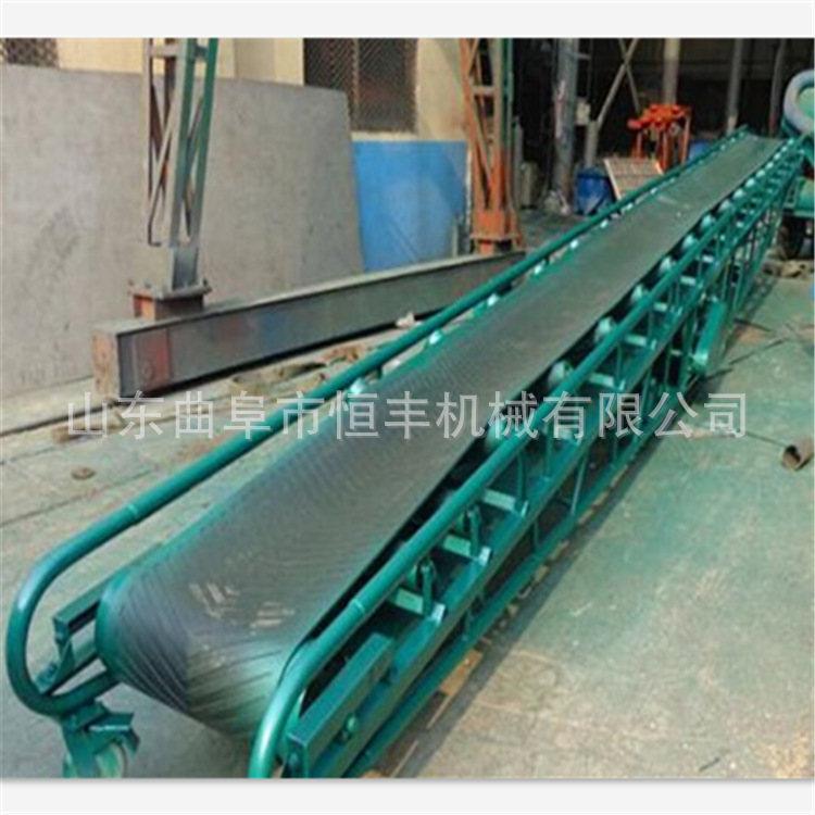 耐磨皮带输送机爬坡专用 平行带式输送机粮食专业定做
