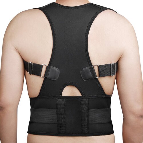 Ideal posture correction band for children and adults, shaping back support for men and women, with magnets