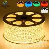 LED дорожная световая лента, суперяркая потолочная лампа для гостиной, 220В, три цвета