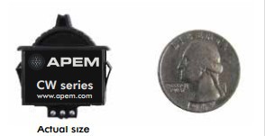 多款现货法国阿贝APEM比例控制微型滚轮CWB1BK1A02A0