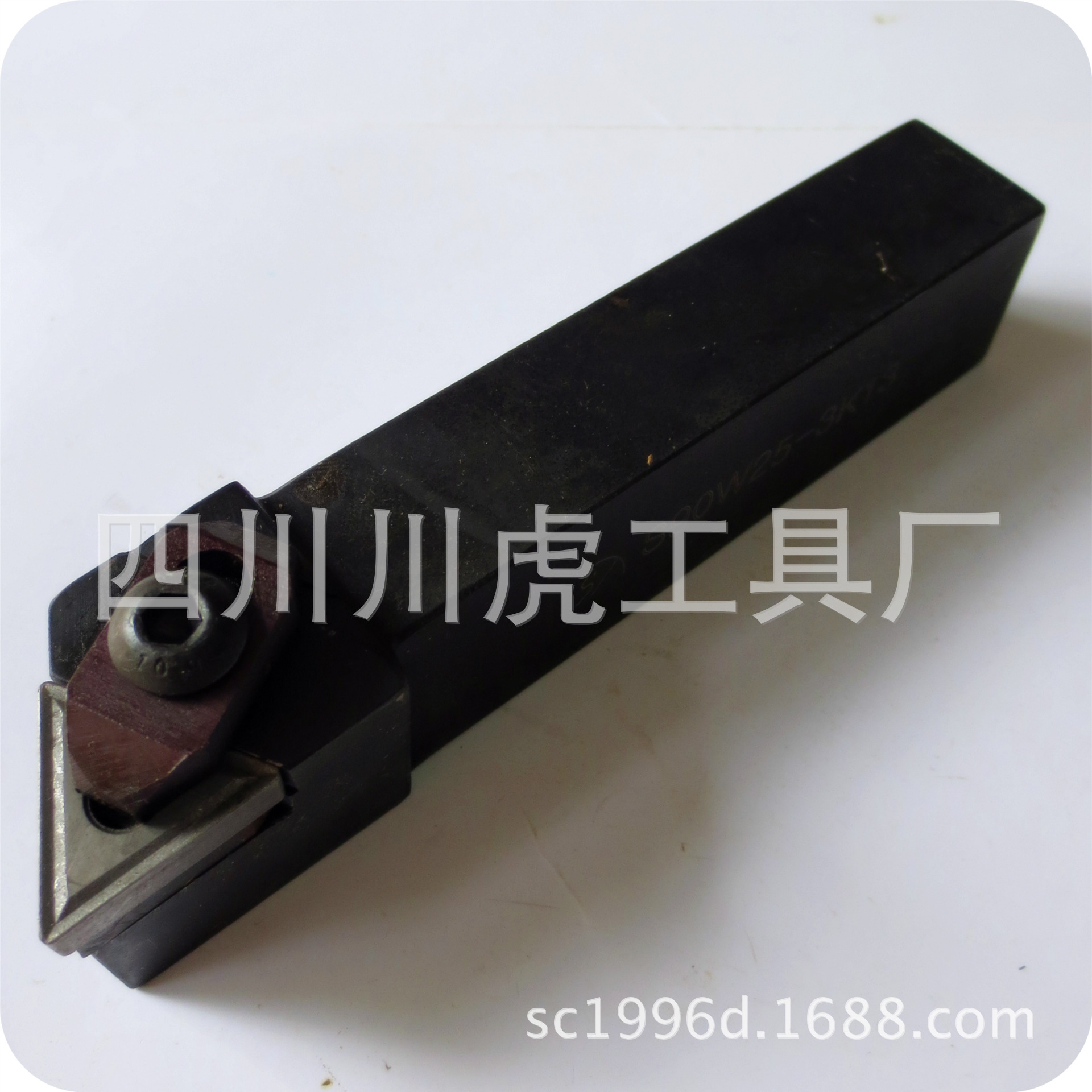 四川天虎上压式机夹车刀/90°机夹车刀/压板式车刀：S90W25-3K13