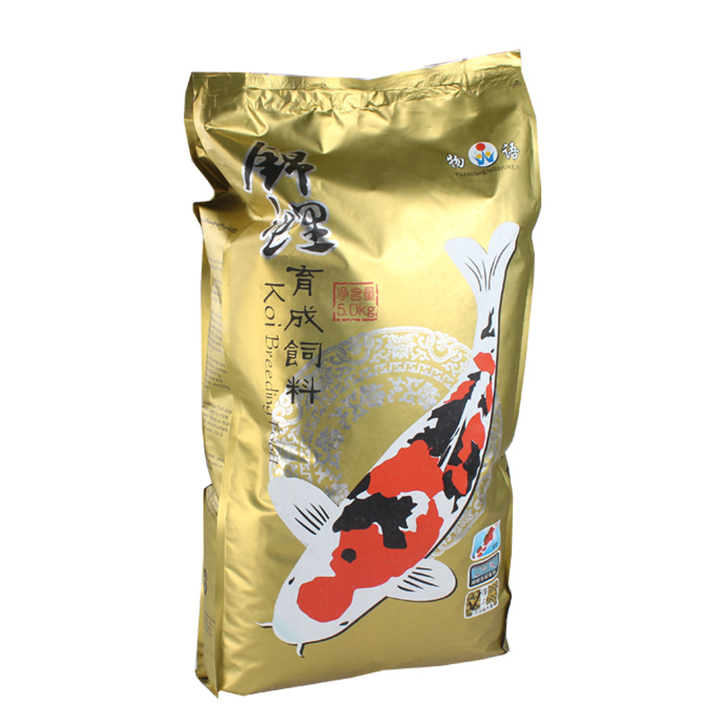 物语锦鲤育成饲料5KG袋 观赏鱼饲料 观赏鱼食 锦鲤鱼粮饲料|ru