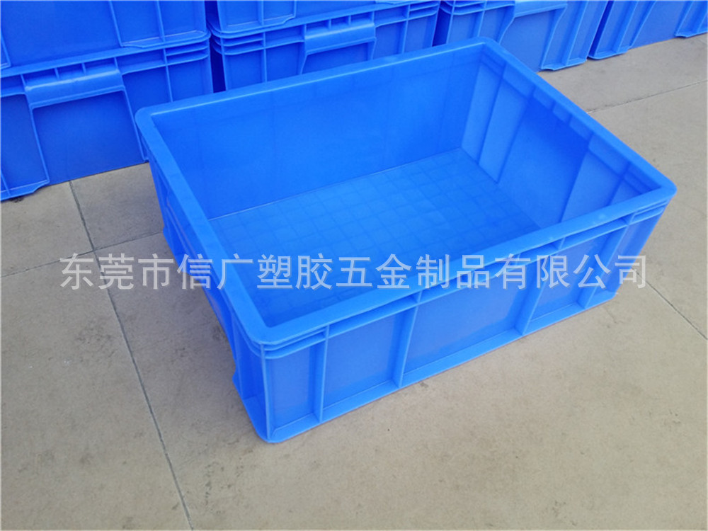 厂家直销鞋业皮革工厂车间仓库周转塑料箱 食品注塑PP物流箱