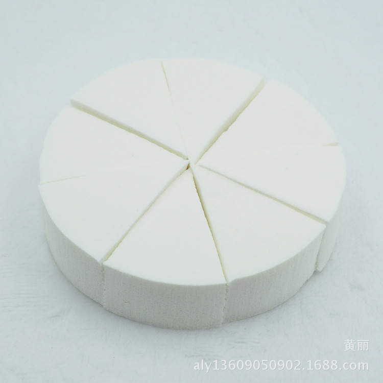 乳胶圆八切粉扑4