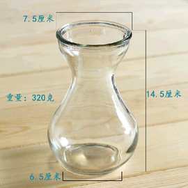 厂家批发加厚风信子专用玻璃瓶 水培瓶 水培水生植物花卉花盆