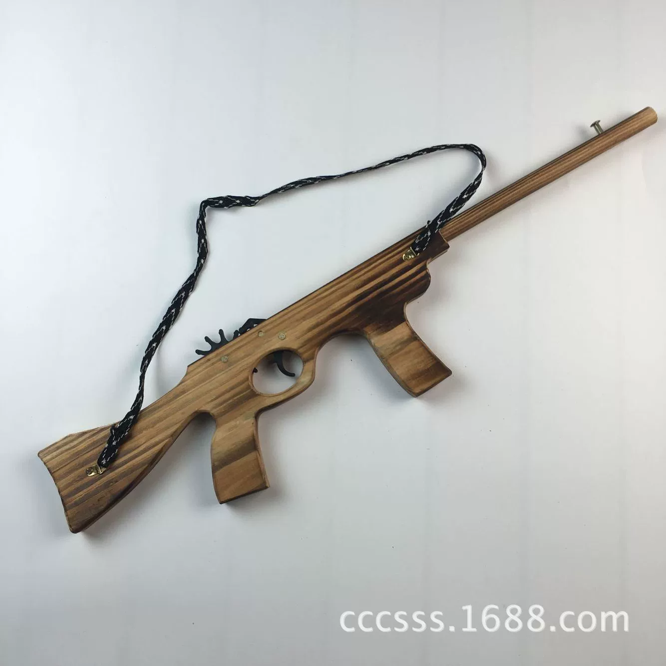 Верёвочная игрушка для волос, деревянный пистолет-пулемёт, детская игрушка, прямые продажи с завода, ностальгия, опт