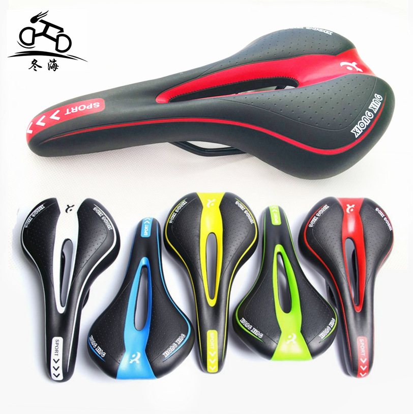 升級版台灣獵途座墊山地車坐墊镂空坐自行車鞍座 折疊車配件裝備