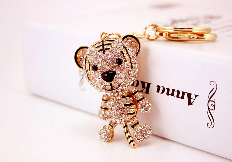 Cute Animal Alloy Metal Unisex Keychain display picture 2