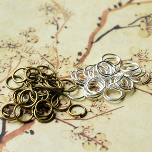 diy�Ʒ������ ������������ СȦ 6X7mm�B��Ȧ �͹��L�^�