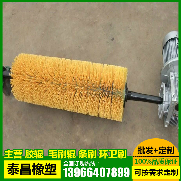 供应除尘毛刷辊、清洗毛刷辊、尼龙丝毛刷辊、工业毛刷辊、