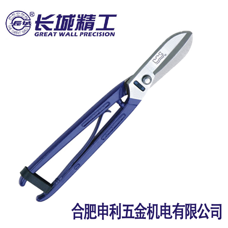 长城精工 英式弹簧铁皮剪子 剪刀8/10/12/14寸 410060