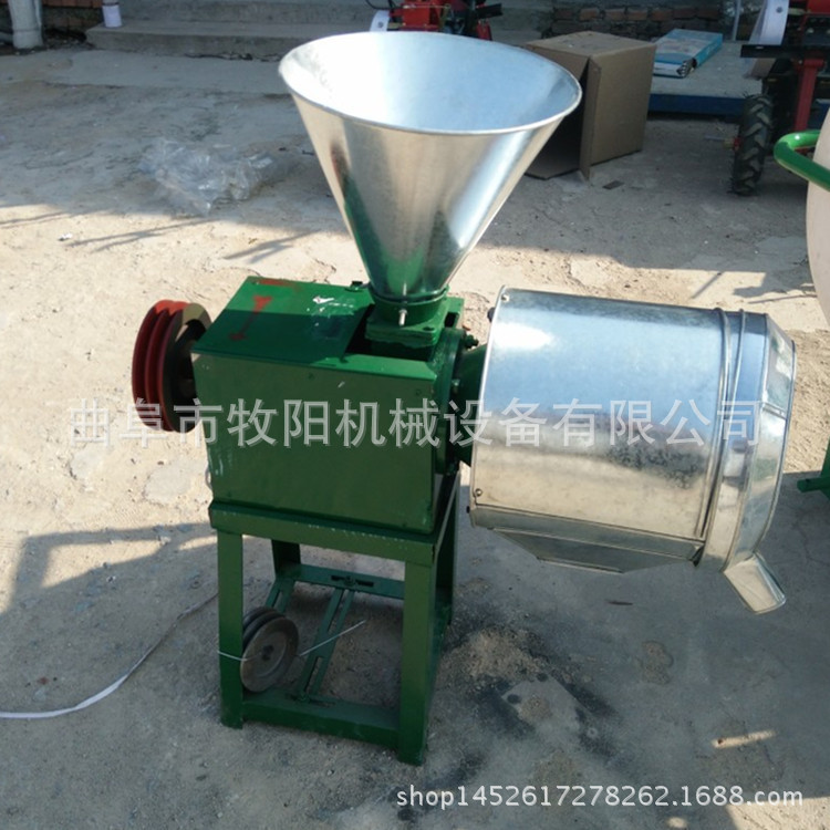 多功能电动石磨机 粮食加工机