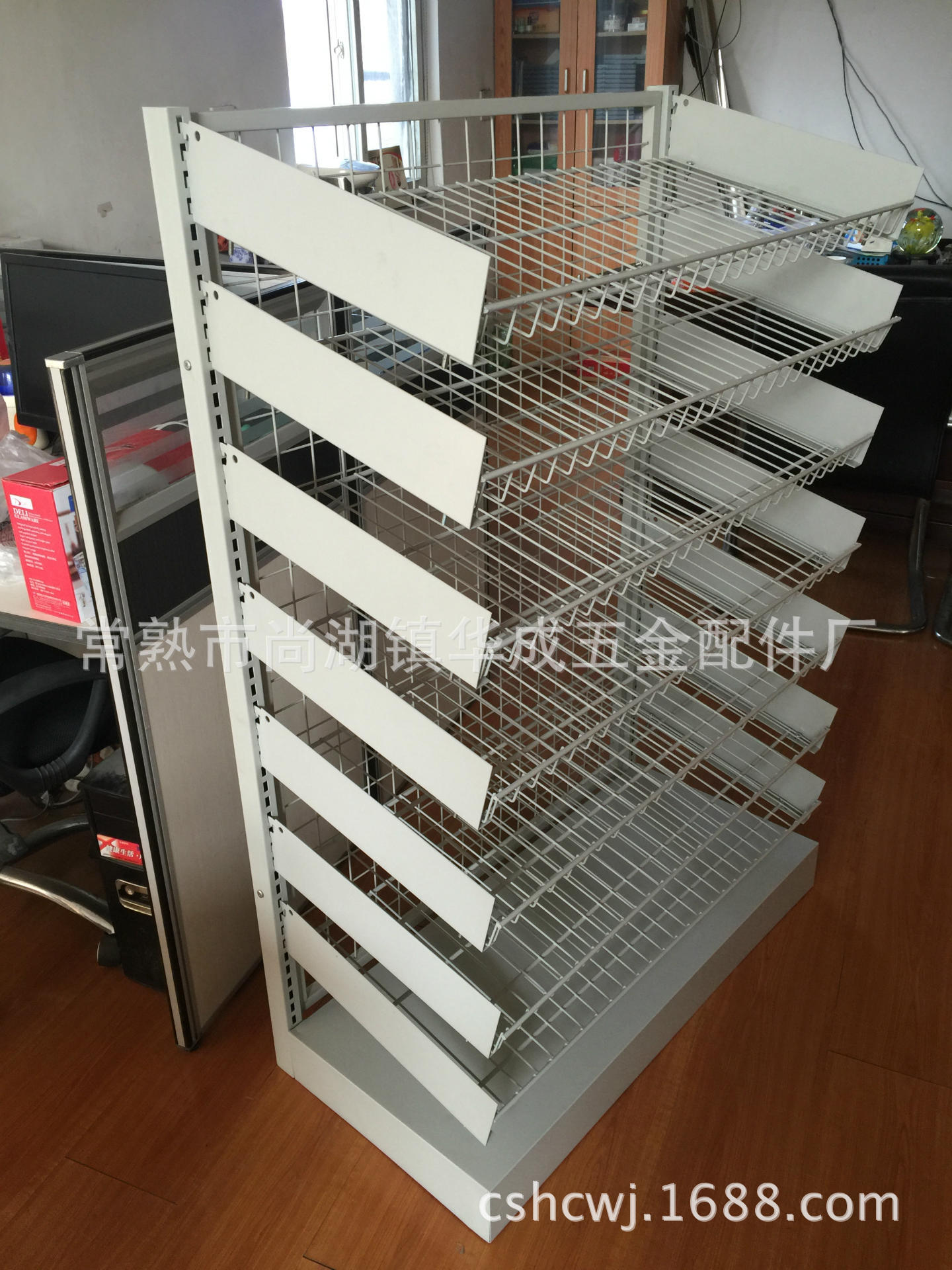 厂家直销商超货架超市货架可拆卸组装方便表面处理颜色可选