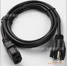 厂家供应品字尾 美式/美规/美标插头带品字尾插头电源线