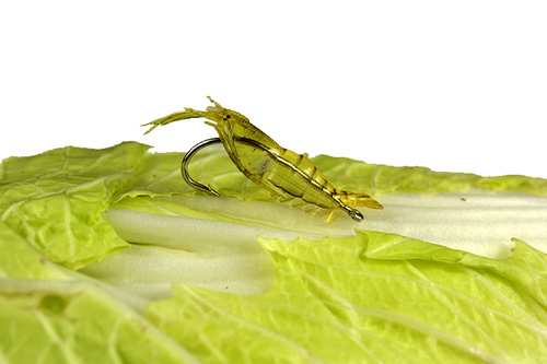 Wholesale bionic glow-in-the-dark fake shrimp lure 4cm soft shrimp with hook fishy smell fake lure lure tip-up bait