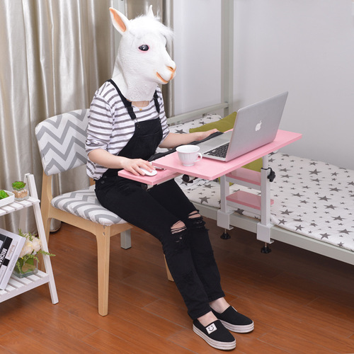 1【Factory direct sales】Laptop computer table, dormitory study table for bed, dormitory artifact, bedroom computer table