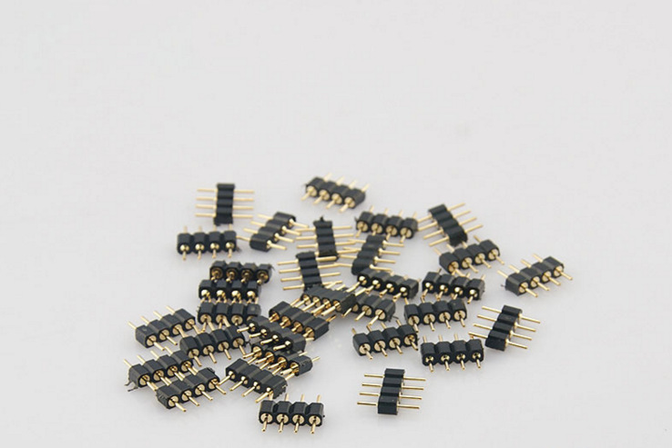 LED Lamp light bar 5050 Pin 4 controller Connect Pin insertion RGB Colorful 4pin Docking 3528