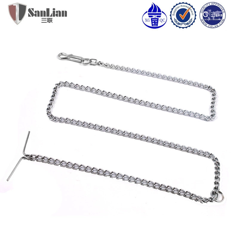 Производство дома прямой тяги веревки Pet поставляет железную цепь 180 см оптом Железная пряжка