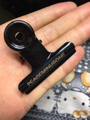 bigbang GD 志龍夾子peace minusone 刻字夾子