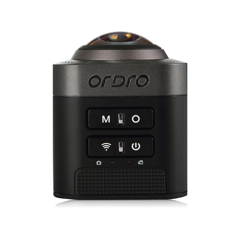 D5全景VR360度全高清摄像机1080P 30帧户外运动摄相机WIFI自拍